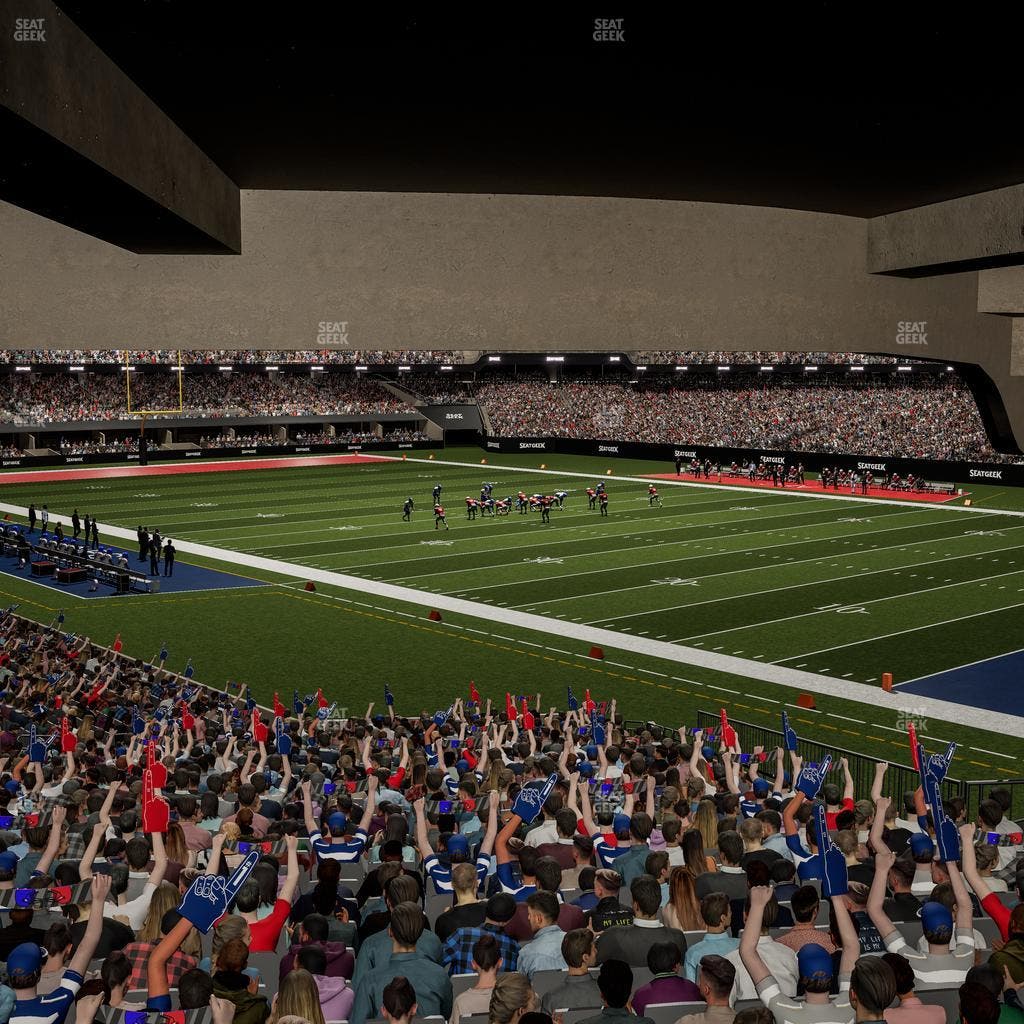 Caesars Superdome - Section 135 Seat View