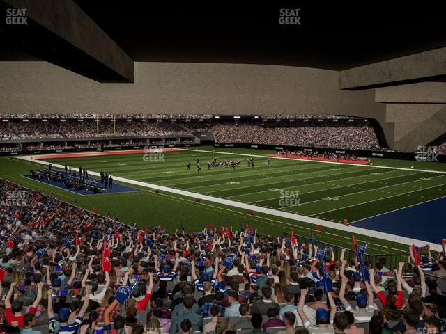 Caesars Superdome - Section 135 Seat View