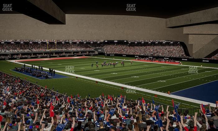 Caesars Superdome - Section 135 Seat View