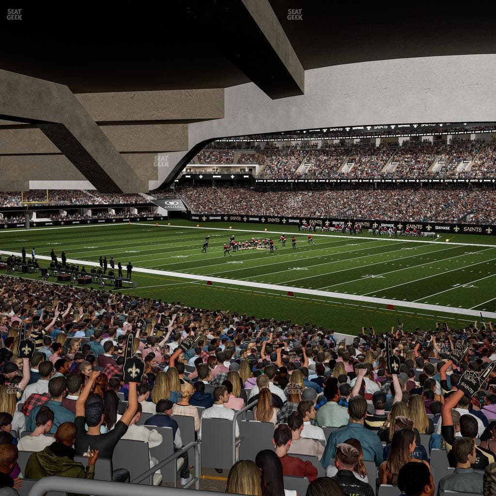 Caesars Superdome - Section 137 Seat View