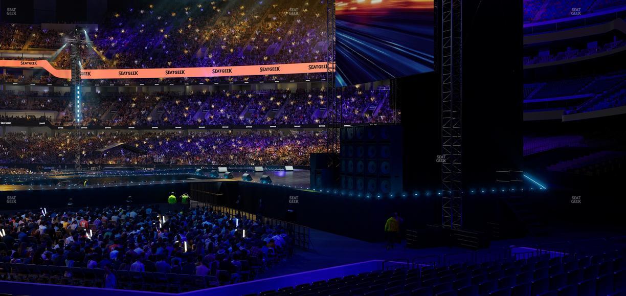 Caesars Superdome - Section 137 Seat View