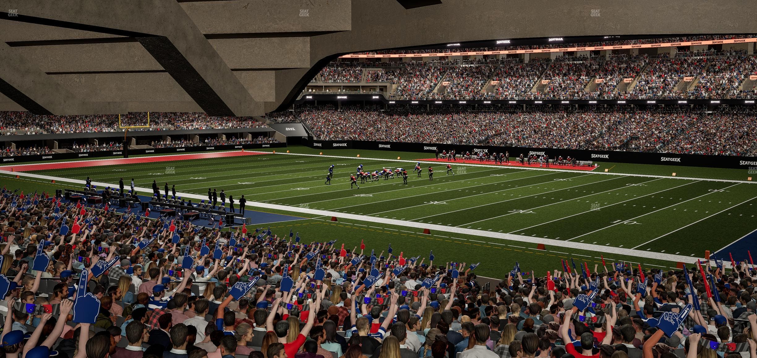 Caesars Superdome - Section 137 Seat View