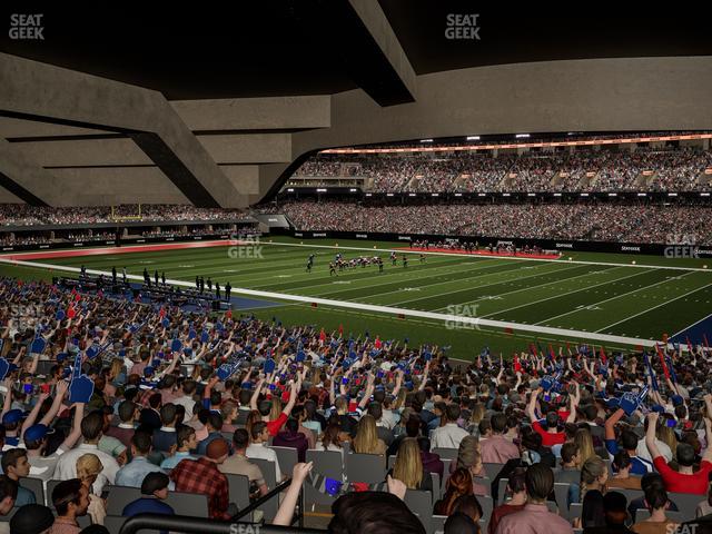 Caesars Superdome - Section 137 Seat View Caesars Superdome - Section 137 Seat View