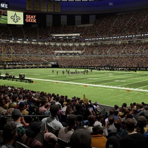 Caesars Superdome - Section 137 Seat View