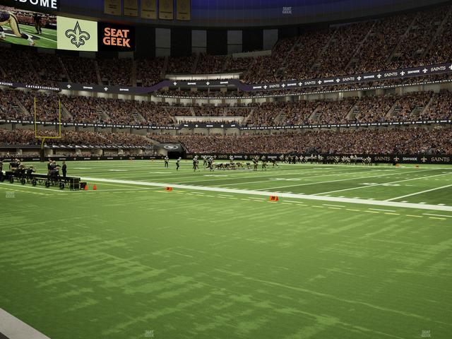 Caesars Superdome - Section 139 Seat View