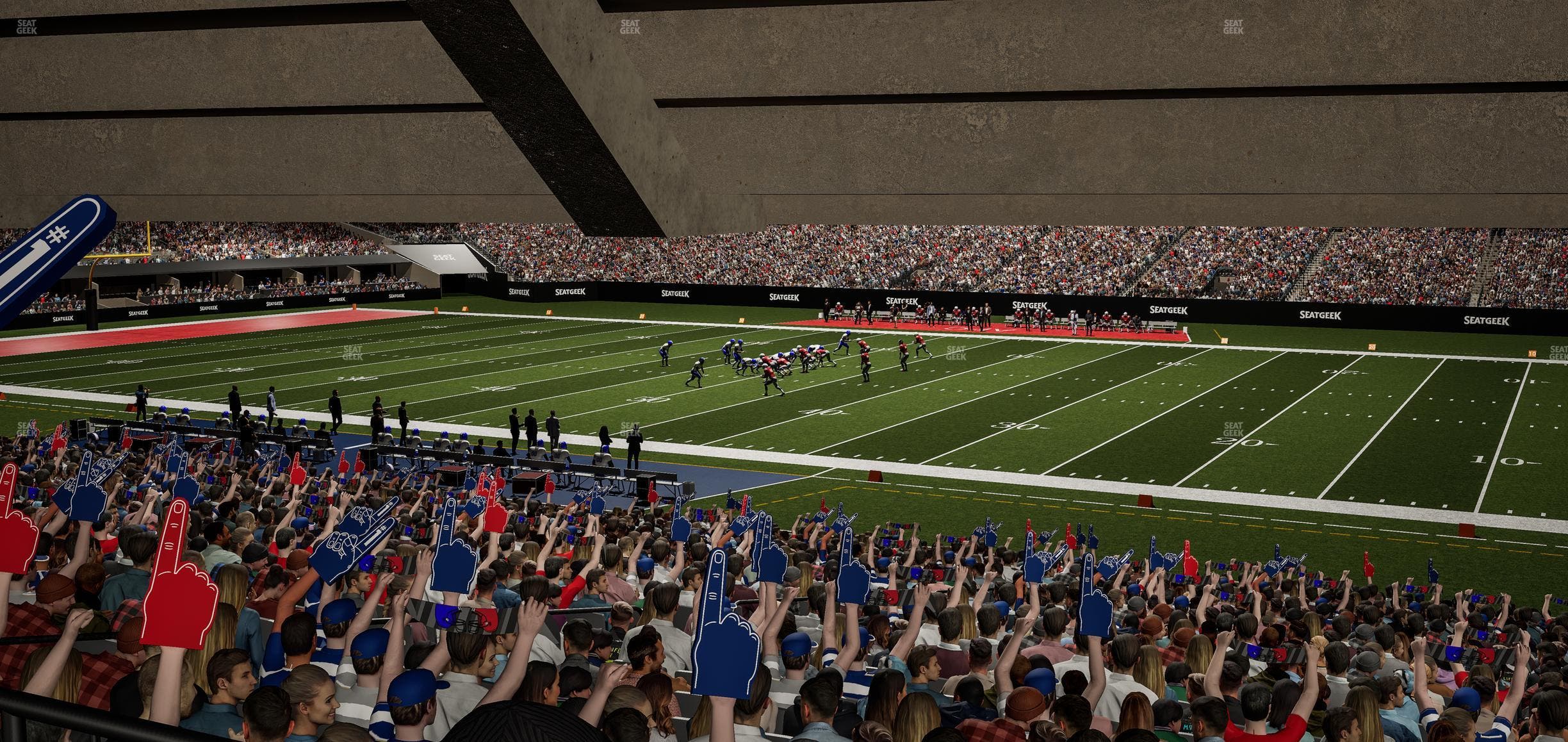 Caesars Superdome - Section 139 Seat View