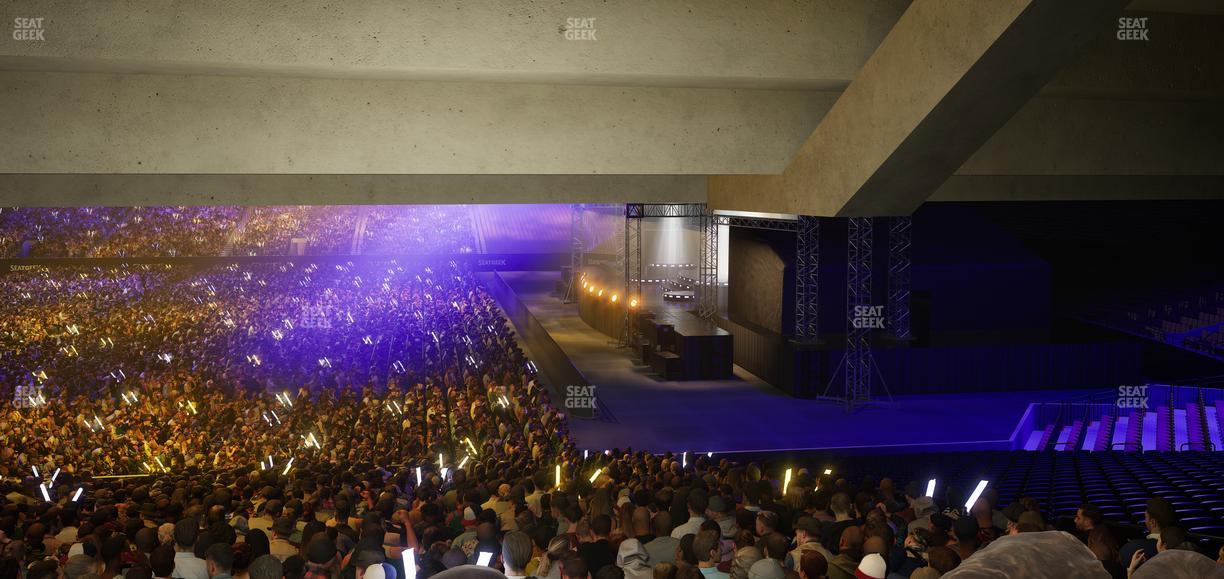 Caesars Superdome - Section 140 Seat View