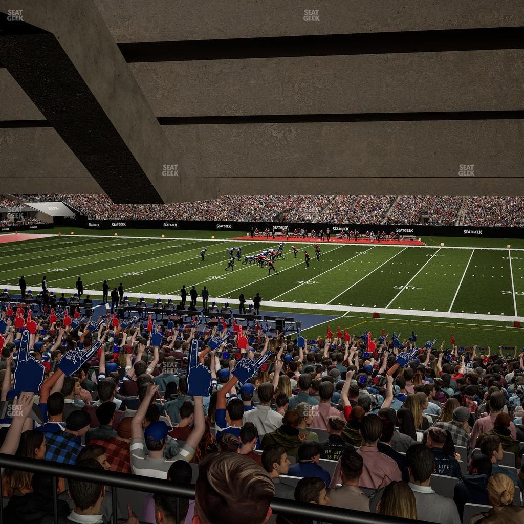 Caesars Superdome - Section 140 Seat View