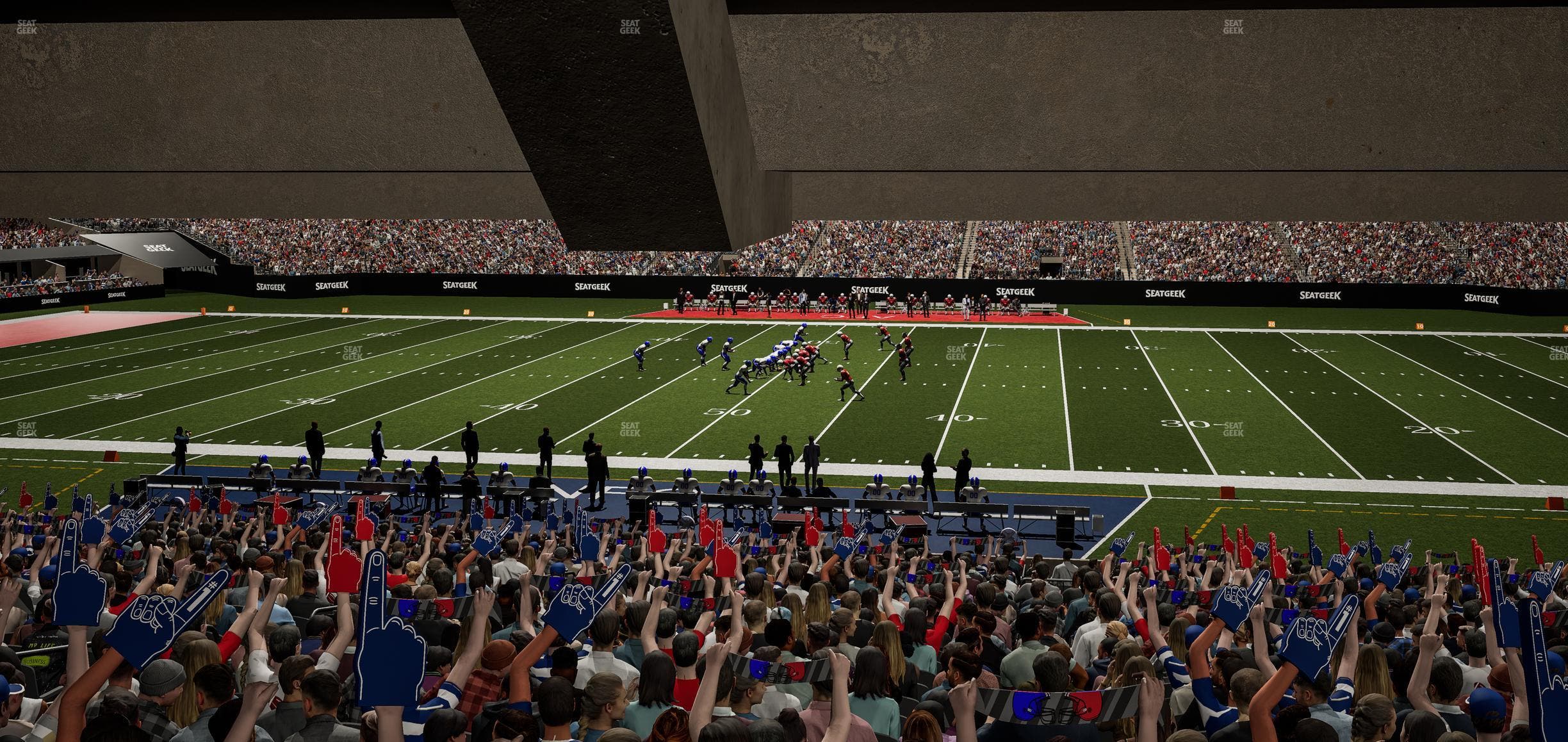 Caesars Superdome - Section 141 Seat View