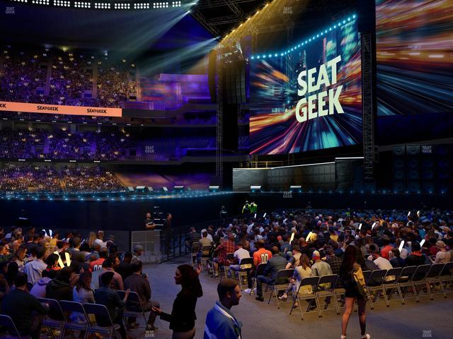Caesars Superdome - Section 141 Seat View