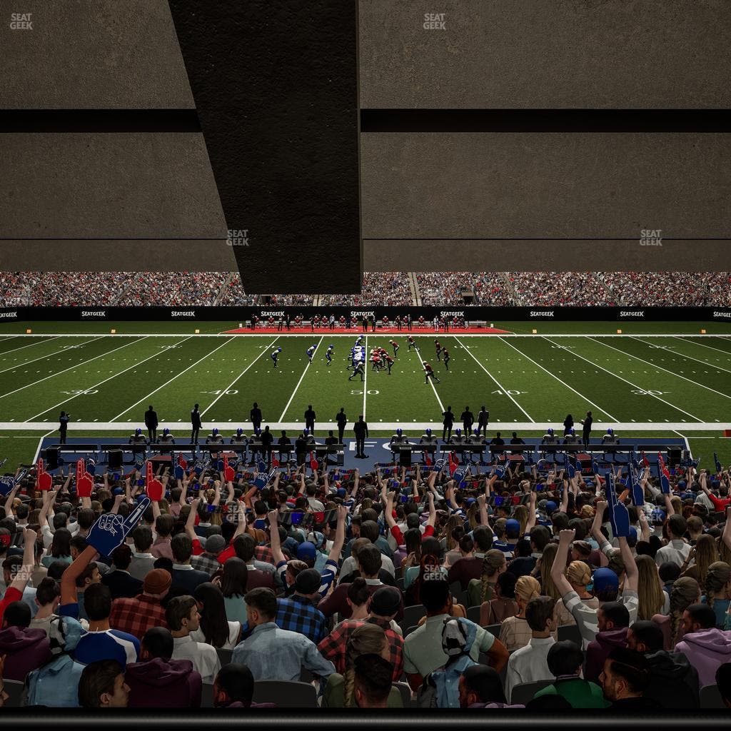 Caesars Superdome - Section 142 Seat View