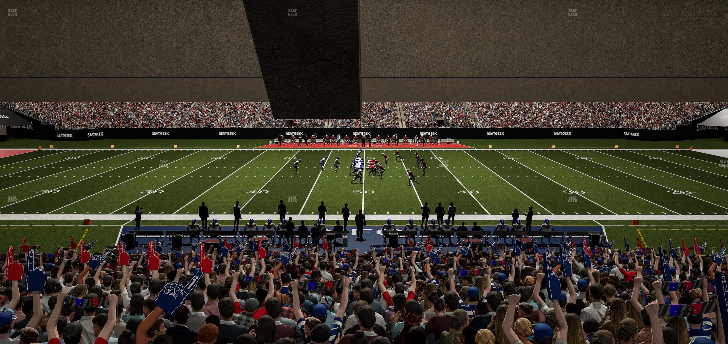 Caesars Superdome - Section 142 Seat View