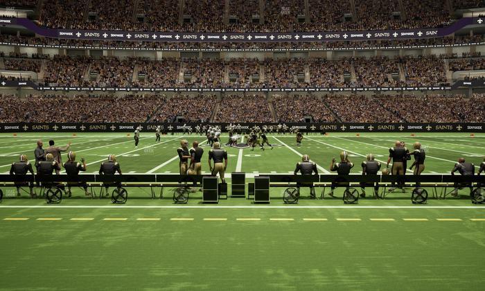 Caesars Superdome - Section 142 Seat View