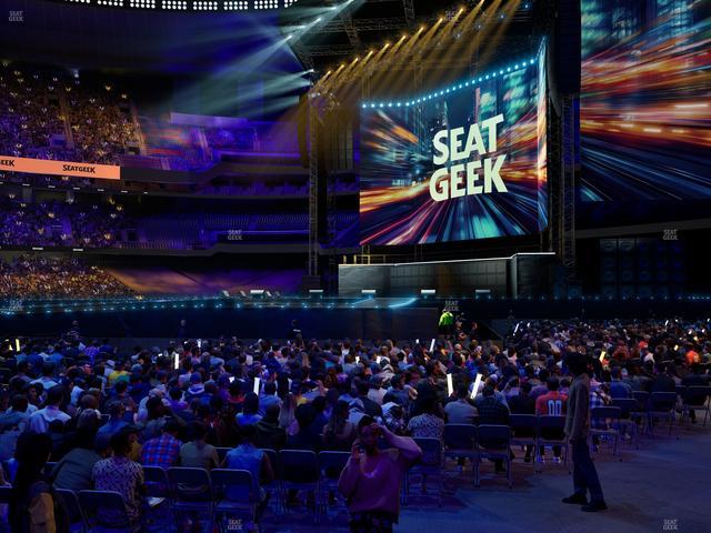 Caesars Superdome - Section 142 Seat View