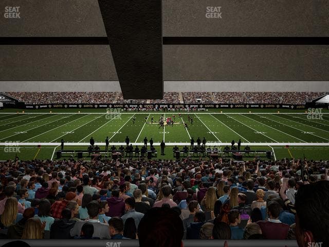 Caesars Superdome - Section 142 Seat View
