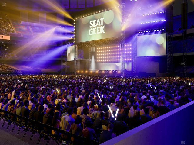 Caesars Superdome - Section 143 Seat View