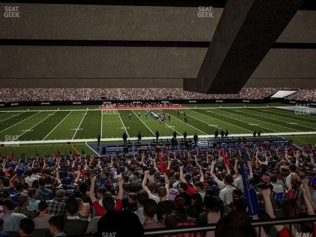 Caesars Superdome - Section 143 Seat View