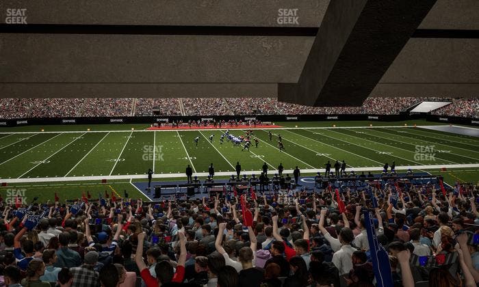 Caesars Superdome - Section 143 Seat View