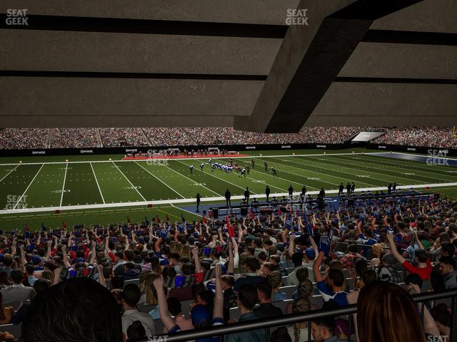 Caesars Superdome - Section 144 Seat View Caesars Superdome - Section 144 Seat View