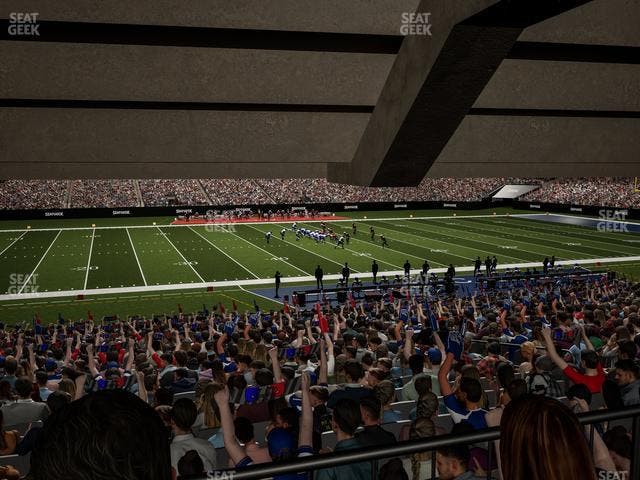 Caesars Superdome - Section 144 Seat View