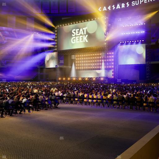 Caesars Superdome - Section 144 Seat View