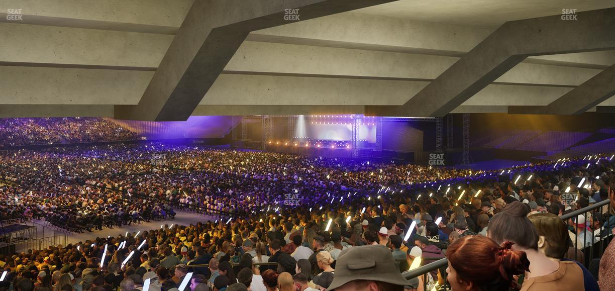 Caesars Superdome - Section 145 Seat View