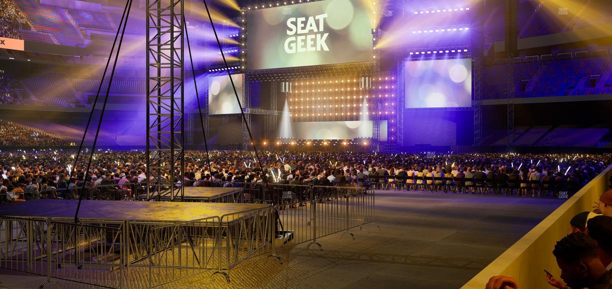 Caesars Superdome - Section 145 Seat View