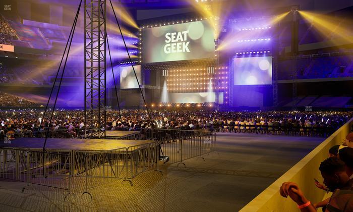 Caesars Superdome - Section 145 Seat View