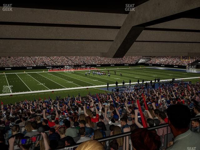 Caesars Superdome - Section 145 Seat View