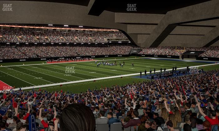 Caesars Superdome - Section 147 Seat View