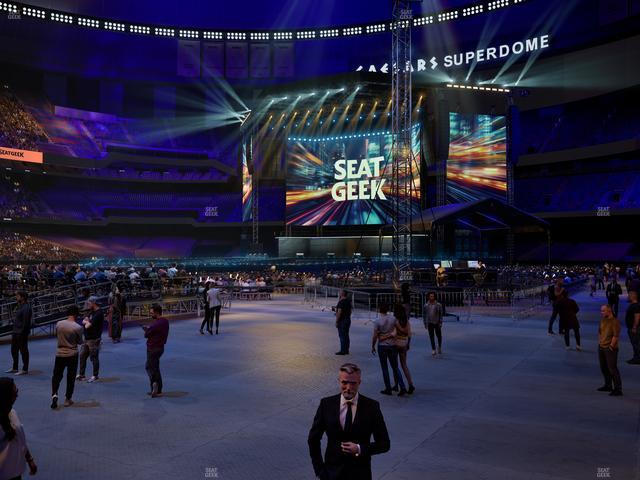 Caesars Superdome - Section 149 Seat View
