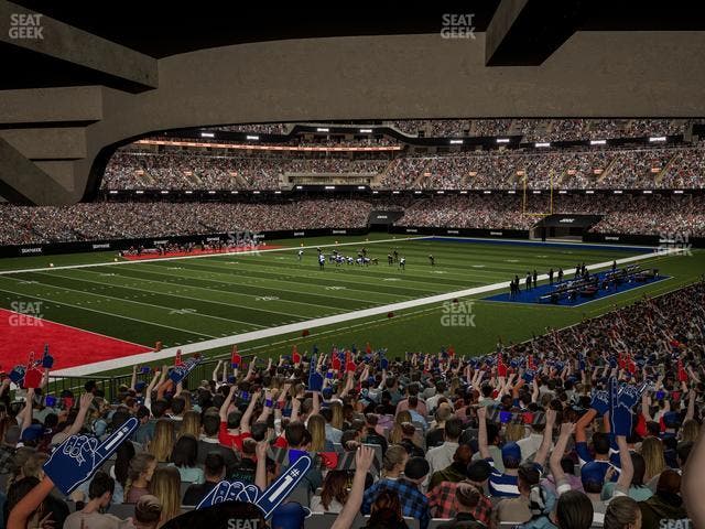 Caesars Superdome - Section 149 Seat View