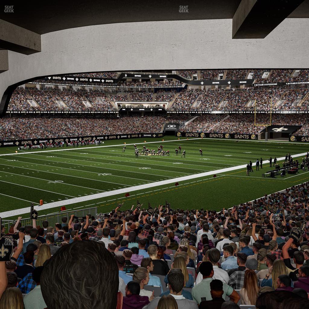 Caesars Superdome - Section 149 Seat View