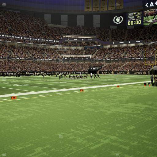 Caesars Superdome - Section 149 Seat View