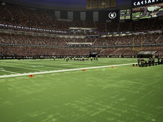 Caesars Superdome - Section 149 Seat View
