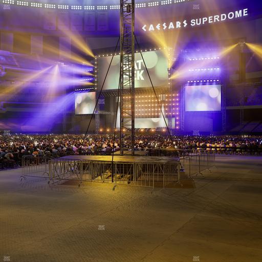 Caesars Superdome - Section 149 Seat View