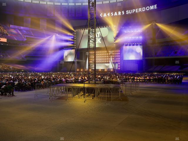 Caesars Superdome - Section 149 Seat View