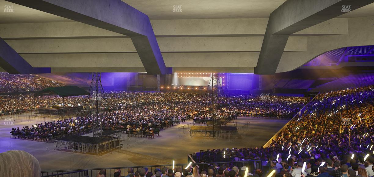 Caesars Superdome - Section 150 Seat View