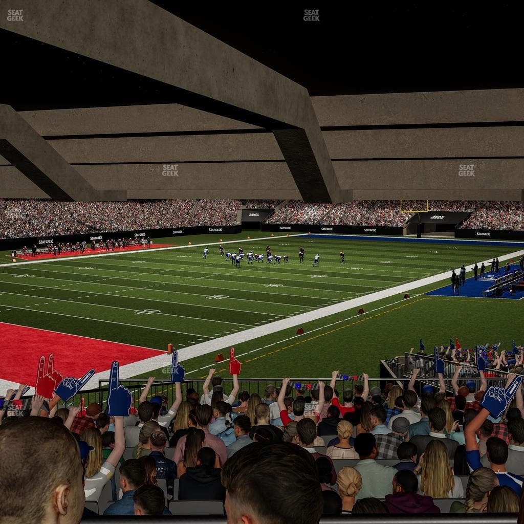 Caesars Superdome - Section 150 Seat View