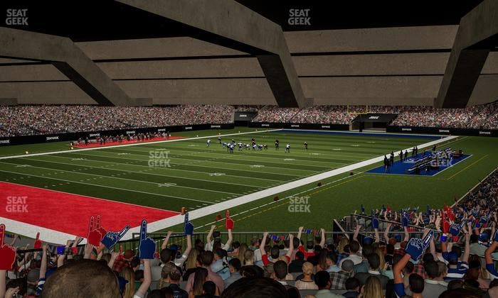 Caesars Superdome - Section 150 Seat View