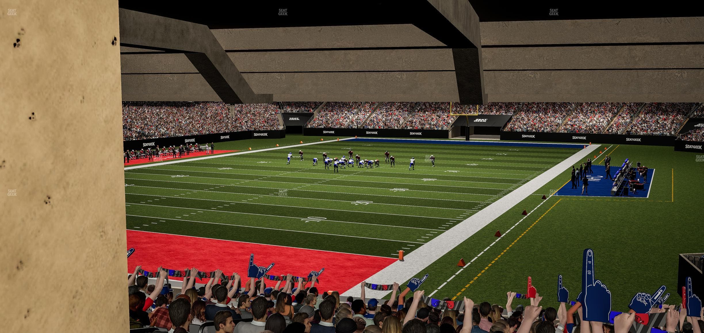 Caesars Superdome - Section 152 Seat View