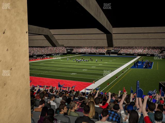 Caesars Superdome - Section 152 Seat View Caesars Superdome - Section 152 Seat View