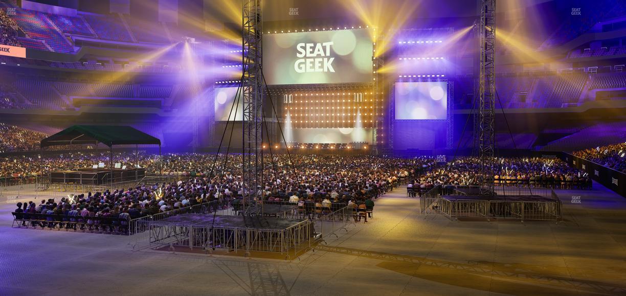 Caesars Superdome - Section 152 Seat View
