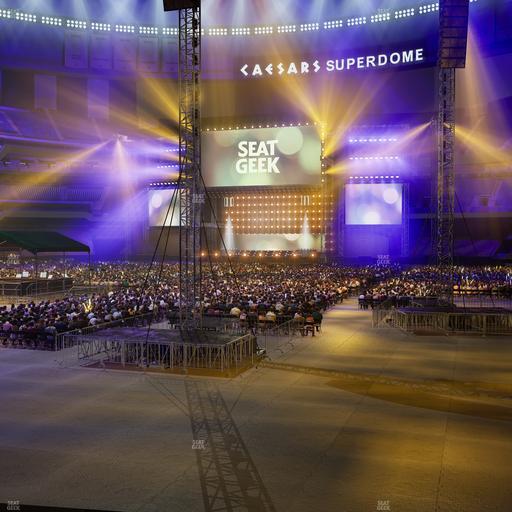 Caesars Superdome - Section 152 Seat View