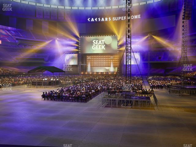 Caesars Superdome - Section 154 Wc Seat View Caesars Superdome - Section 154 Wc Seat View