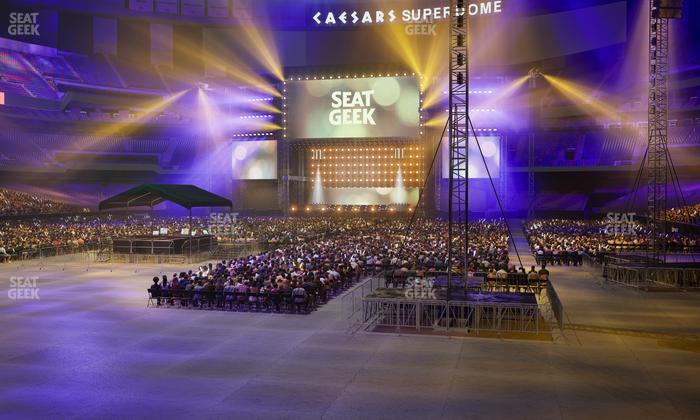 Caesars Superdome - Section 154 Wc Seat View