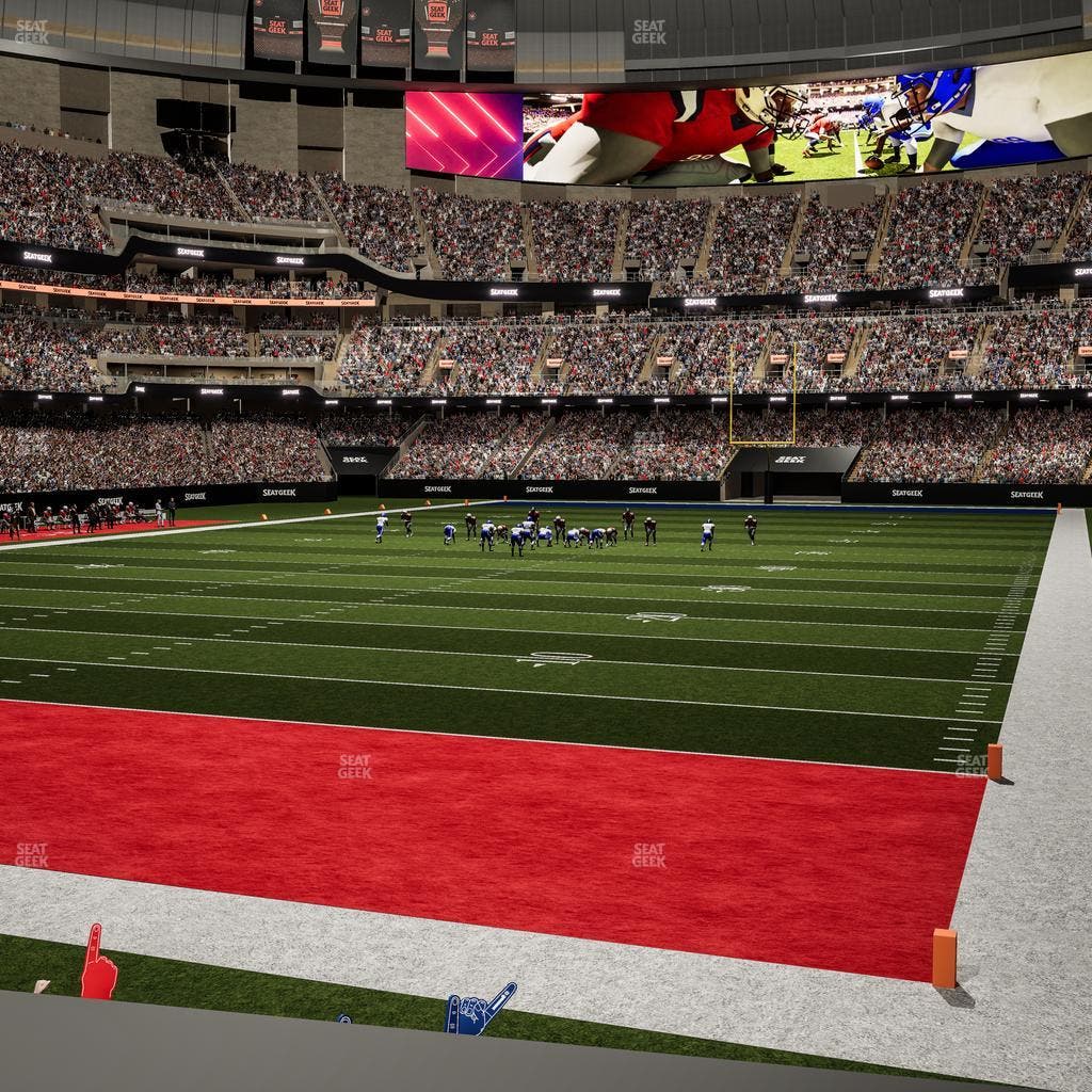 Caesars Superdome - Section 154 Seat View