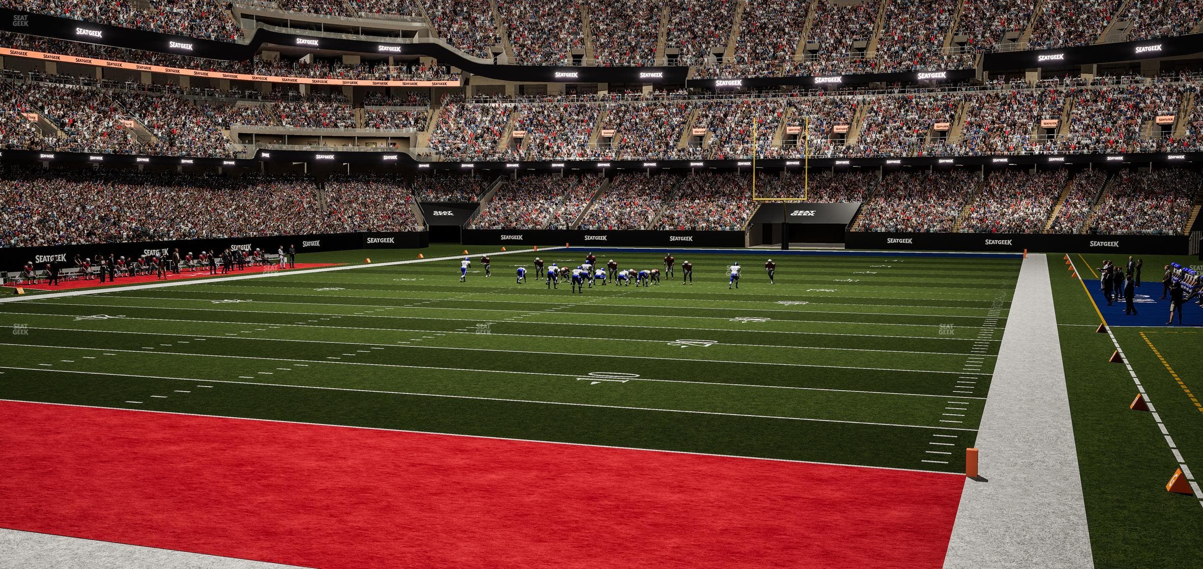 Caesars Superdome - Section 154 Seat View