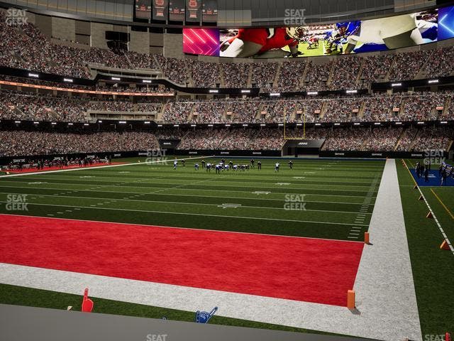 Caesars Superdome - Section 154 Seat View