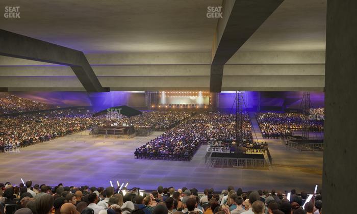 Caesars Superdome - Section 154 Seat View